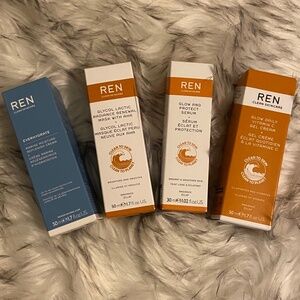 REN brand Elite Skincare Bundle 4pcs Set